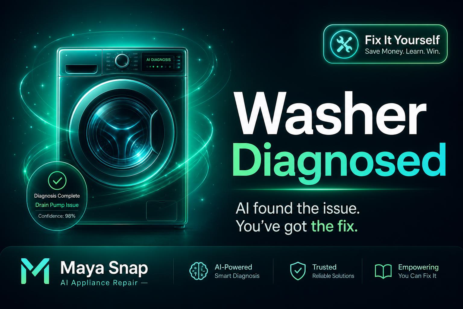 Maya Snap Washer diagnosis card