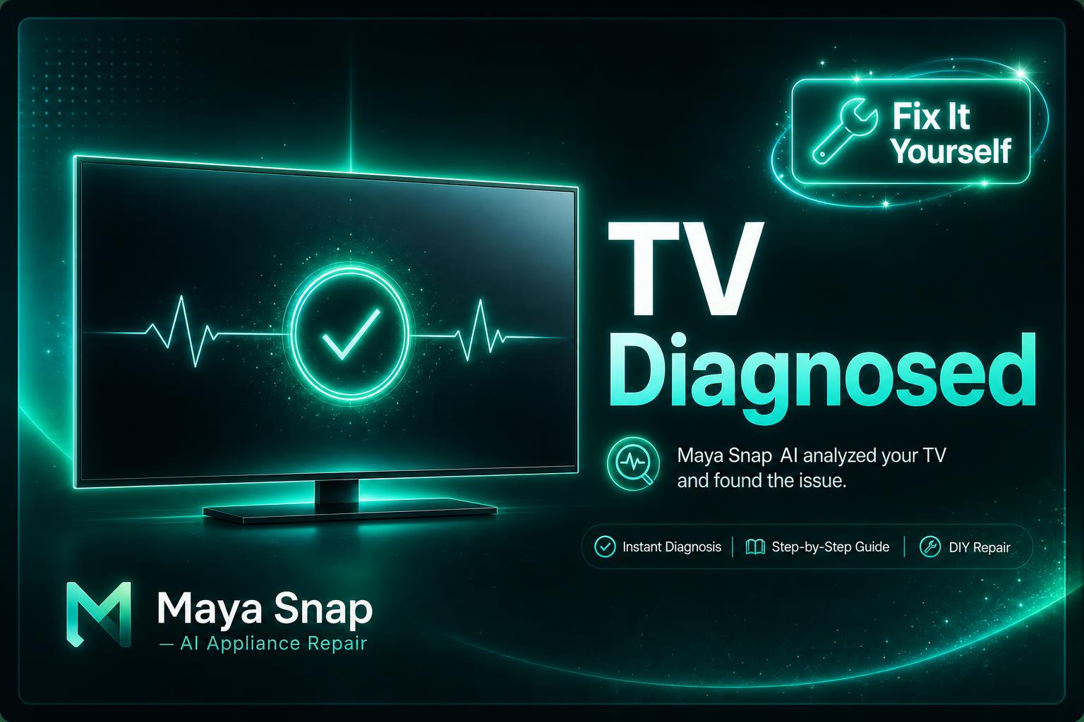 Maya Snap Television diagnosis card