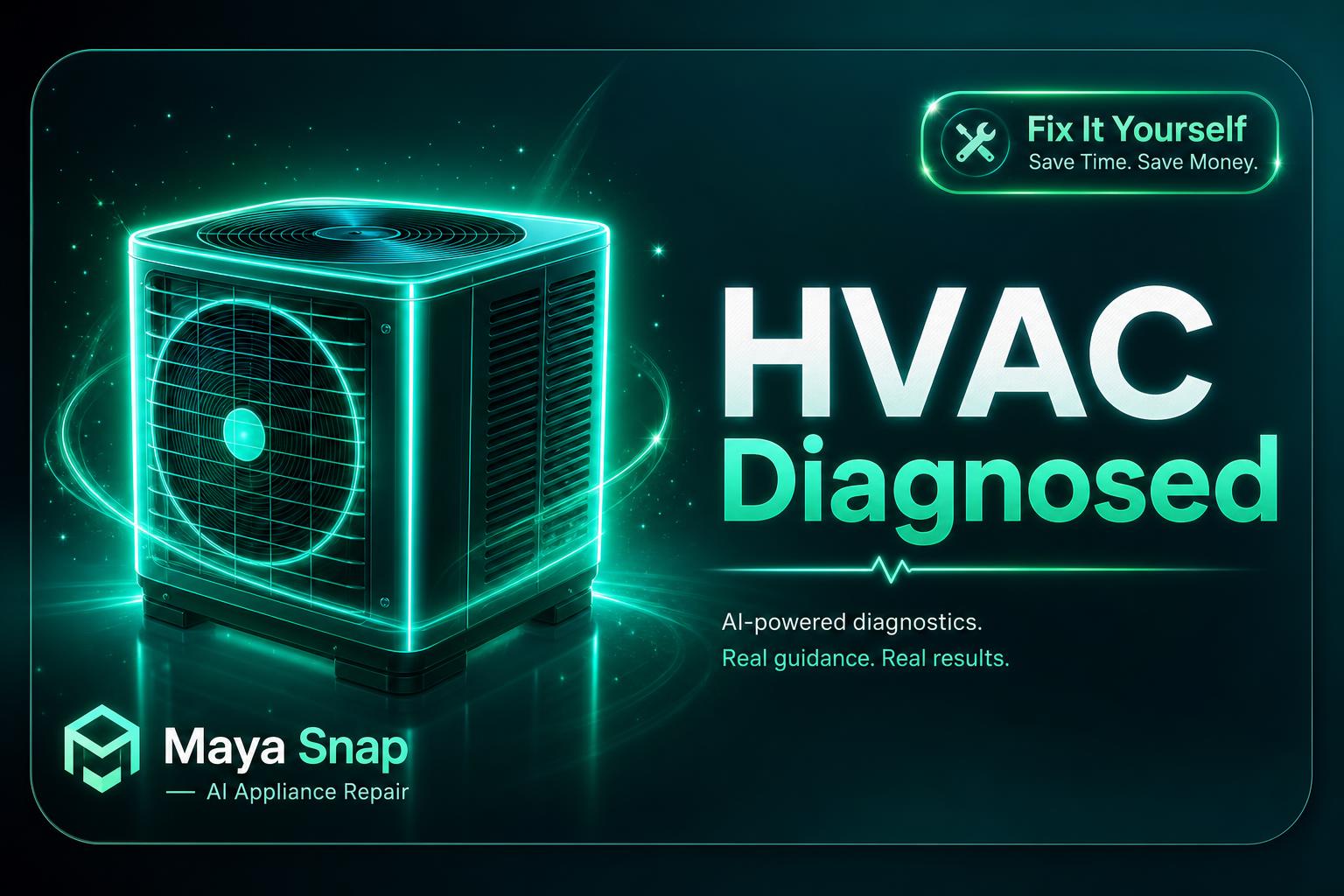 Maya Snap HVAC System diagnosis card